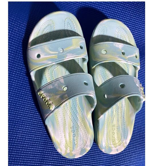 Crocs Bistro Pro Literide Clog Colorblock Slip Resistant Men’s 8 / Women’s 10 - Picture 1 of 9